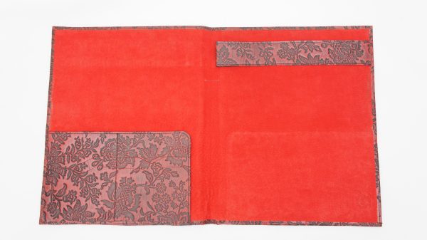 Sechat leather document folder.